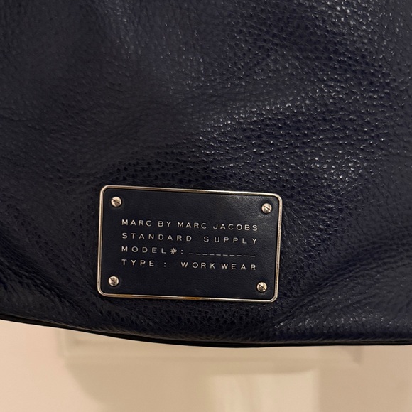Marc By Marc Jacobs Navy Blue Shoulder Bag - Picture 2 of 5